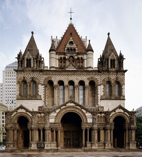 پرونده:Trinity Church, Boston, Massachusett.jpg